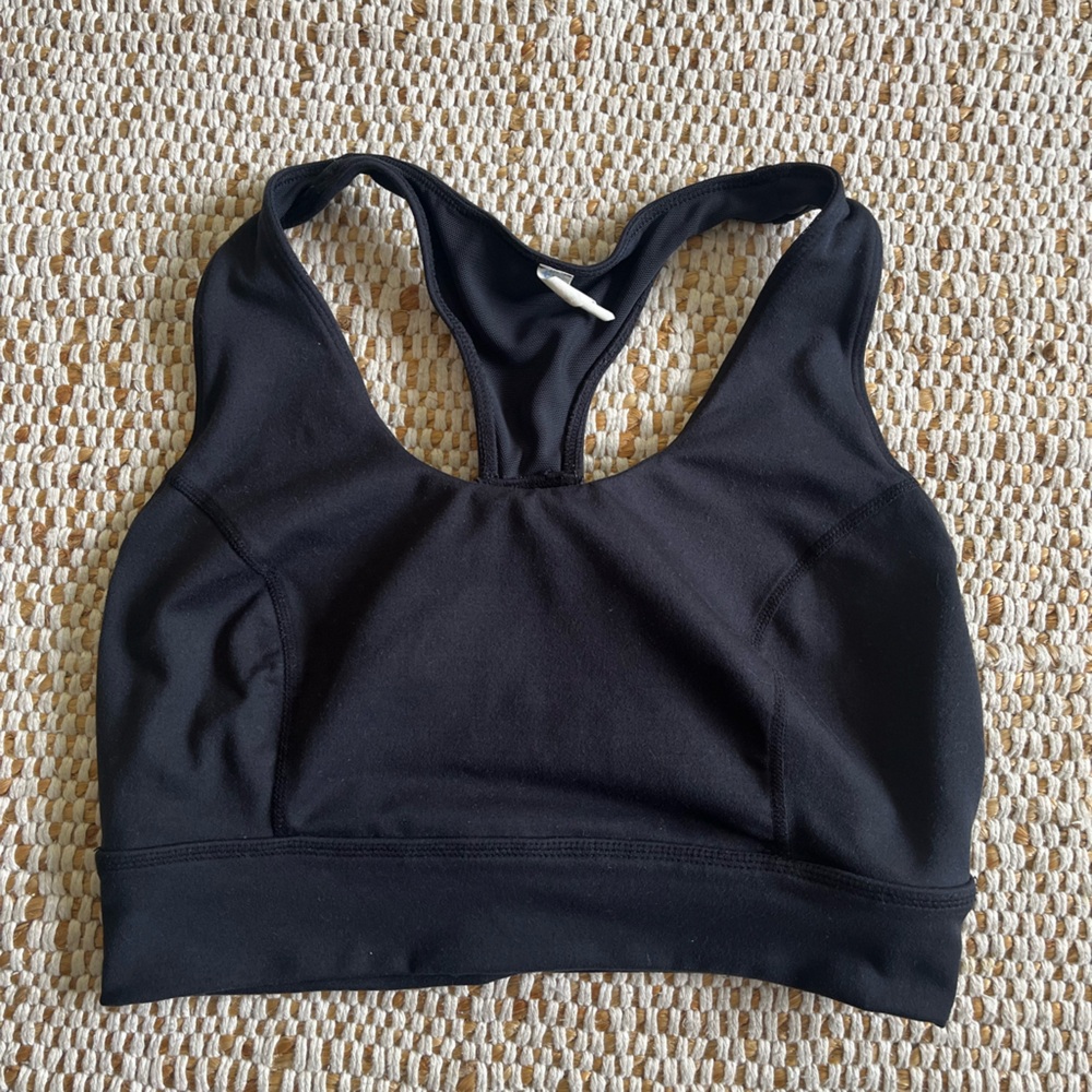 FP MOVEMENT by FREE PEOPLE Black workout top size Small.